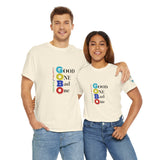 GO/BO in Color - Unisex Heavy Cotton Tee - 7 Colors Available