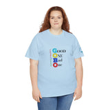 GO/BO in Color - Unisex Heavy Cotton Tee - 7 Colors Available