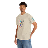 GO/BO in Color - Unisex Heavy Cotton Tee - 7 Colors Available