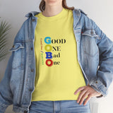 GO/BO in Color - Unisex Heavy Cotton Tee - 7 Colors Available