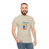 GO/BO in Color - Unisex Heavy Cotton Tee - 7 Colors Available