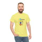 GO/BO in Color - Unisex Heavy Cotton Tee - 7 Colors Available