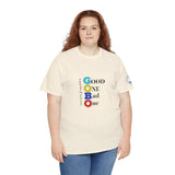 GO/BO in Color - Unisex Heavy Cotton Tee - 7 Colors Available