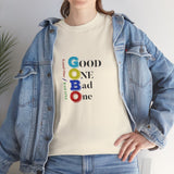 GO/BO in Color - Unisex Heavy Cotton Tee - 7 Colors Available