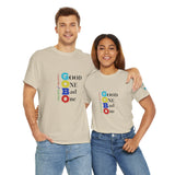 GO/BO in Color - Unisex Heavy Cotton Tee - 7 Colors Available
