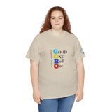 GO/BO in Color - Unisex Heavy Cotton Tee - 7 Colors Available