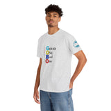 GO/BO in Color - Unisex Heavy Cotton Tee - 7 Colors Available