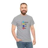 GO/BO in Color - Unisex Heavy Cotton Tee - 7 Colors Available