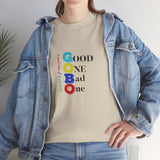 GO/BO in Color - Unisex Heavy Cotton Tee - 7 Colors Available