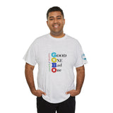 GO/BO in Color - Unisex Heavy Cotton Tee - 7 Colors Available