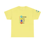 GO/BO in Color - Unisex Heavy Cotton Tee - 7 Colors Available