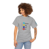 GO/BO in Color - Unisex Heavy Cotton Tee - 7 Colors Available