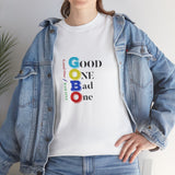 GO/BO in Color - Unisex Heavy Cotton Tee - 7 Colors Available