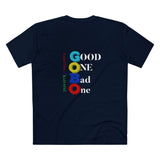 GO/BO in Color - Men's Staple Tee - 3 Colors Available