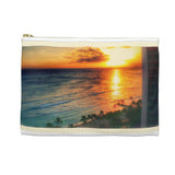 STP Waikiki Beach Sunset Accessory Pouch