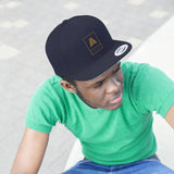 A&N Abernathys & Nix Unisex Flat Bill Hat - Navy Blue
