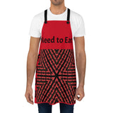 Apron - Print - Red