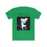 STP A&N Logo - Puppy Love - Unisex Cotton Crew Tee - 15 Colors Available