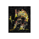 STP - Ab's Fav - Crushed Velvet Blanket - Black
