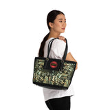 A&N Logo - Graffiti - PU Leather Shoulder Bag - Black