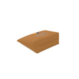 AJB Logo Cotton Cosmetic Bag - Brown
