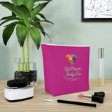 AJB Logo Cotton Cosmetic Bag - Pink