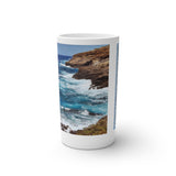 STP Logo - Koko Head Beach - Conical Coffee Mugs (3oz, 8oz, 12oz)