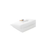 AJB Logo Cotton Cosmetic Bag - White