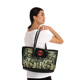 A&N Logo - Graffiti - PU Leather Shoulder Bag - Black