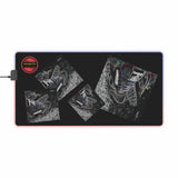 A&N Logo - Black - LED Gaming Mouse Pad