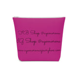 AJB Logo Cotton Cosmetic Bag - Pink