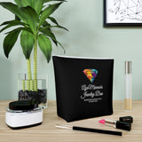 AJB Logo Cotton Cosmetic Bag - Black