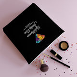 AJB Logo Cotton Cosmetic Bag - Black