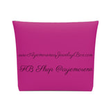 AJB Logo Cotton Cosmetic Bag - Black