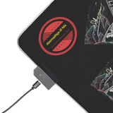 A&N Logo - Black - LED Gaming Mouse Pad