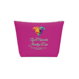AJB Logo Cotton Cosmetic Bag - Pink