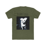 STP A&N Logo - Puppy Love - Unisex Cotton Crew Tee - 15 Colors Available