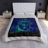 STP - Everybody's Fav - Crushed Velvet Blanket - Black
