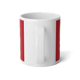 STP Logo - Kitty Madison - Jumbo Mug, 20oz - Red