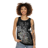 A&N - Leg Day - Unisex Tank Top (AOP) - Black
