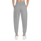 A&N Logo (Teal) Athletic Joggers (AOP) - Light Grey
