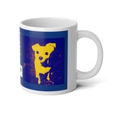 STP Logo - Puppy London - Jumbo Mug, 20oz - Blue