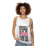 A&N - Hot Ex GF - Unisex Tank Top (AOP) - White