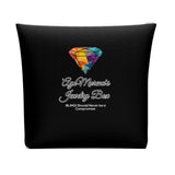 AJB Logo Cotton Cosmetic Bag - Black