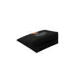 AJB Logo Cotton Cosmetic Bag - Black