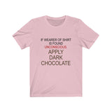 Chocolate - Unisex Jersey Short Sleeve Tee