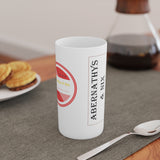 A&N Logo (Red) - Conical Coffee Mugs (3oz, 8oz, 12oz)