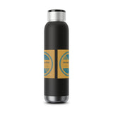 A&N Logo (Yellow) - Smile  - Soundwave Copper Vacuum Audio Bottle 22oz