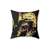 STP - Ab's Fav - Spun Polyester Square Pillow - Black