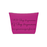 AJB Logo Cotton Cosmetic Bag - Pink